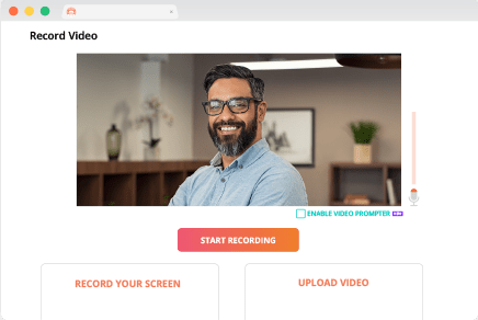 Record video lectures with webcam, screen capture & audio